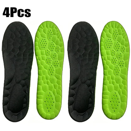 Shock Absorbing Insoles Sports Arch Support Breathable Shoe Inserts