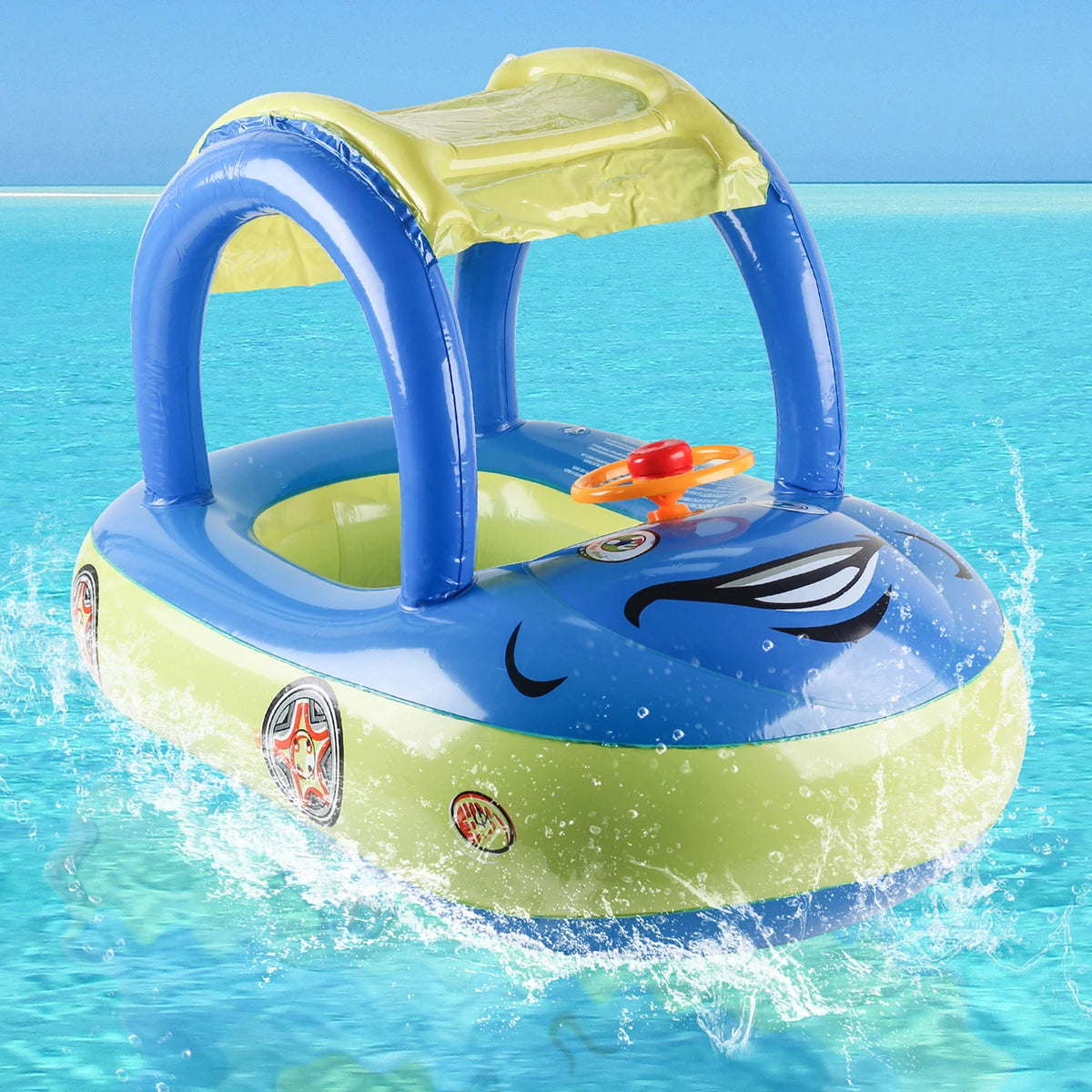 Car Pool Float – Car Shape Swimming Pool Floatie