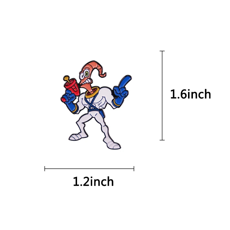 Retro Game Enamel Pin