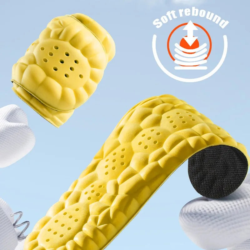 Sports Insoles Memory Foam Shock Absorbing Breathable Shoe Inserts