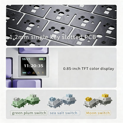 Wireless Mechanical Keyboard 82-Key RGB