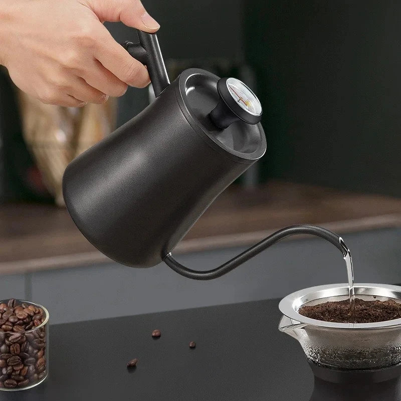 Coffee Thermometer Stainless Steel 0–100°C for Milk & Brewing