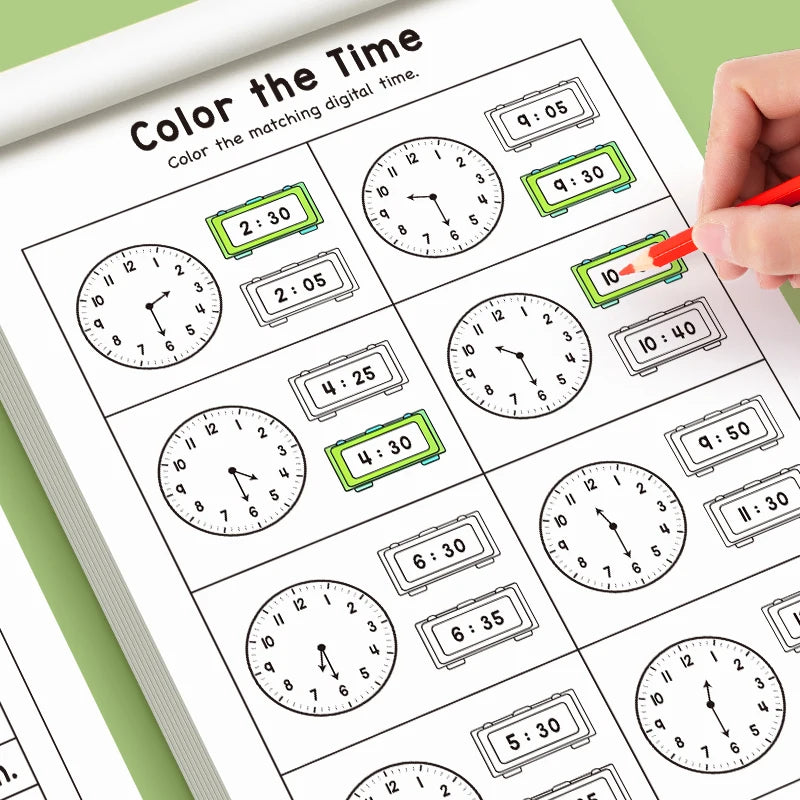 Time Learning Workbook