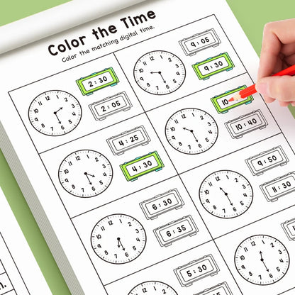 Time Learning Workbook