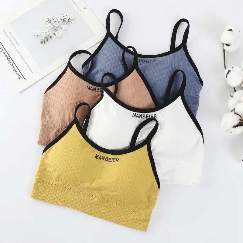 Women’s Sports Bra – Cotton Crop Top for Gym & Everyday Comfort