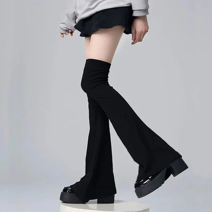 Over The Knee Stockings – Y2K Japanese Style with Cuffs