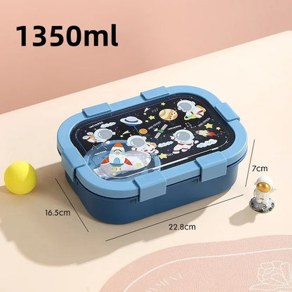 Bento Lunch Box – Leakproof Portable Container with Soup Bowl
