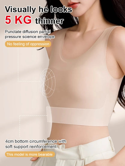 Wire Free Bra for Women – Thin Cup Everyday Support