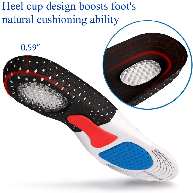 Orthopedic Insoles – Arch Support Cushion Inserts for Sports Shoes