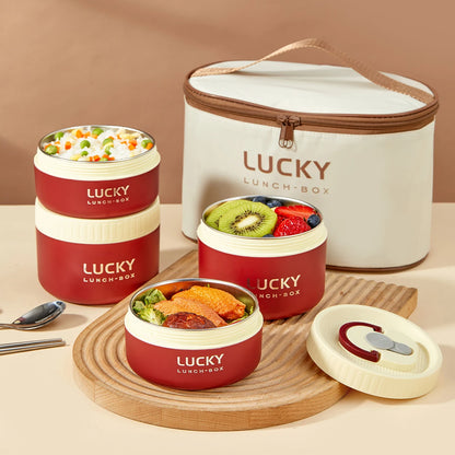 Insulated Stainless Steel Bento Box