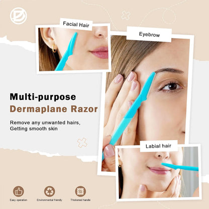 Eyebrow Razor Stainless Steel Trimmer Facial Hair Shaper