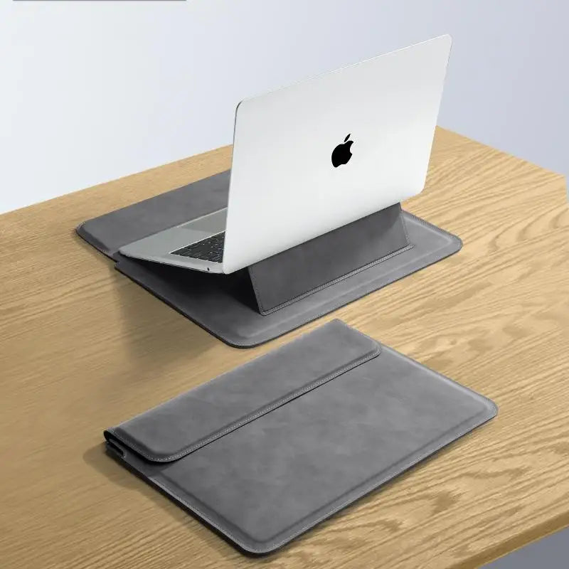 Laptop Sleeve Case Water Resistant PU Cover for 11–16 Inch Laptops