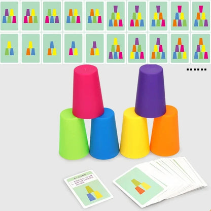 Cup Stacking Game