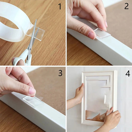 Double Sided Adhesive Tape Waterproof Wall Mounting Tape