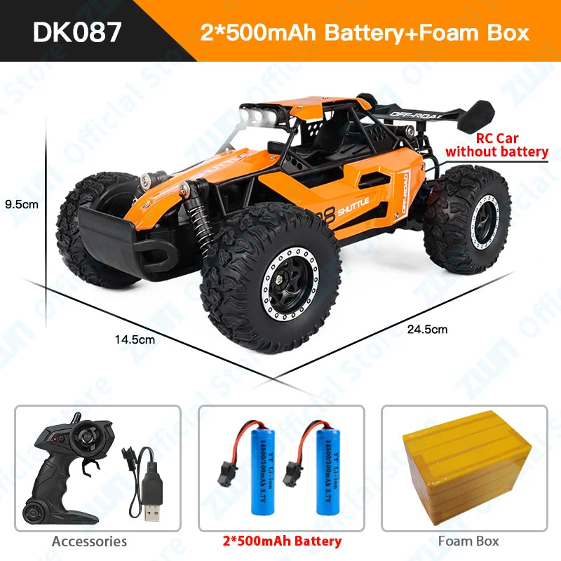 RC Off Road Car – 1:20 Remote Control Climbing Vehicle with LED