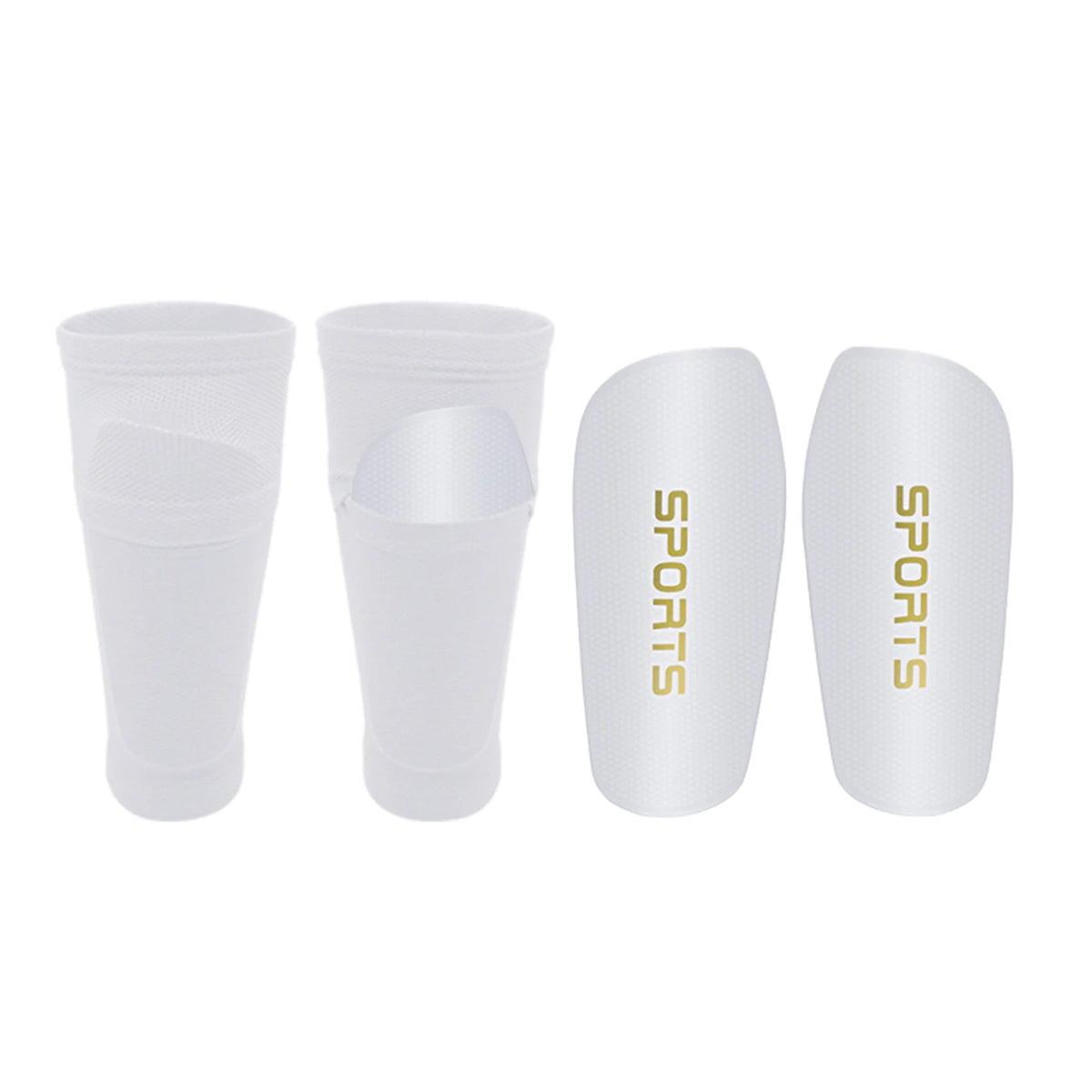 Soccer Shin Guards for Kids & Adults Lightweight Protective Gear