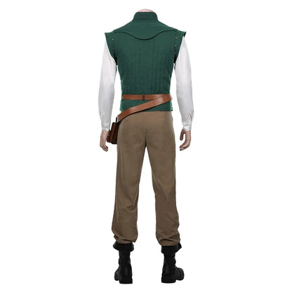Flynn Rider Tangled Rapunzel Cosplay Costume Adult Carnival Uniform Halloween Anime Halloween Costumes