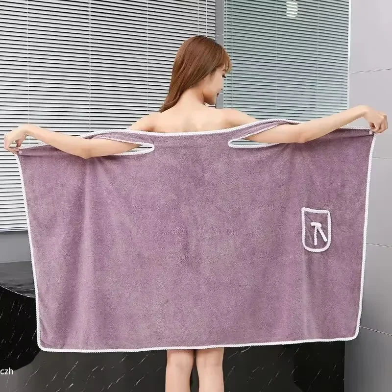 Women's Wearable Bath Towel 80x135cm
