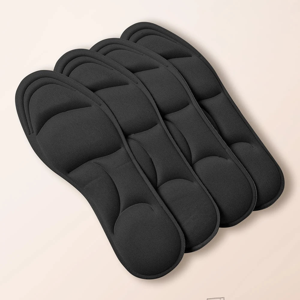 5D Massage Memory Foam Insoles – Cushioned Shoe Inserts EU 35–46