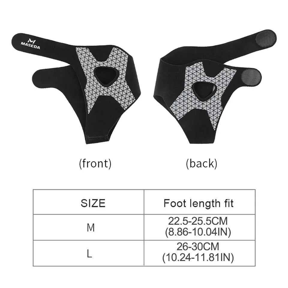 Ankle Brace with Compression Straps