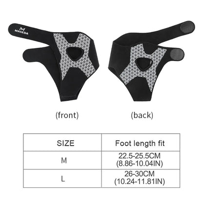 Ankle Brace with Compression Straps
