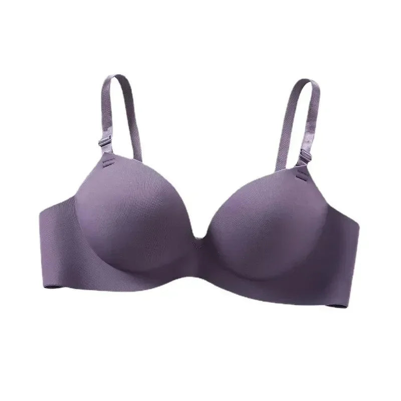 Women’s Wireless Bralette – Seamless Push Up 3/4 Cup Bra