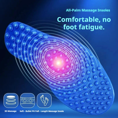 Sports Insoles – TPR Pressure Point Massage Shoe Inserts