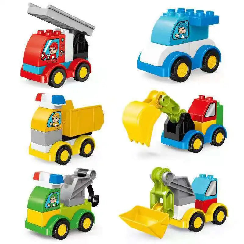 Train Building Blocks Set – Railway Track Model Construction Toy