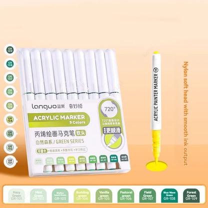 Acrylic Paint Markers Set