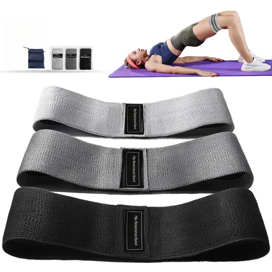 Fabric Resistance Bands, Hip Booty Bands for Glute & Leg Workouts
