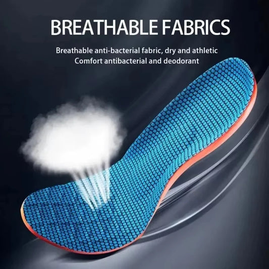 Sports Insoles Shock Absorbing Breathable Running Shoe Inserts