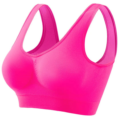 Women’s Seamless Sports Bra – Push-Up Bralette
