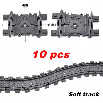 Train Building Set with Flexible Tracks – Railway Model Blocks