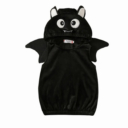 Umorden Unisex Baby Infant Toddler Halloween Black Bat Costume Hoodie Vest 1T 2T 3T