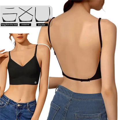 Invisible Plunge Bra – Backless Seamless Bra for Dresses