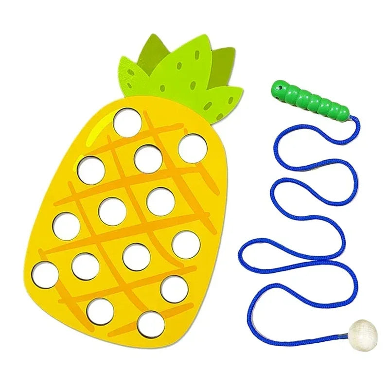 Wooden Lacing Toy
