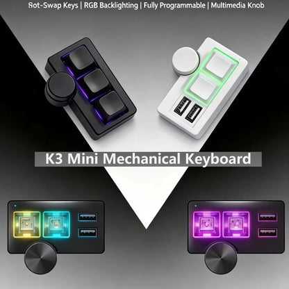 Mini Mechanical Gaming Keyboard RGB