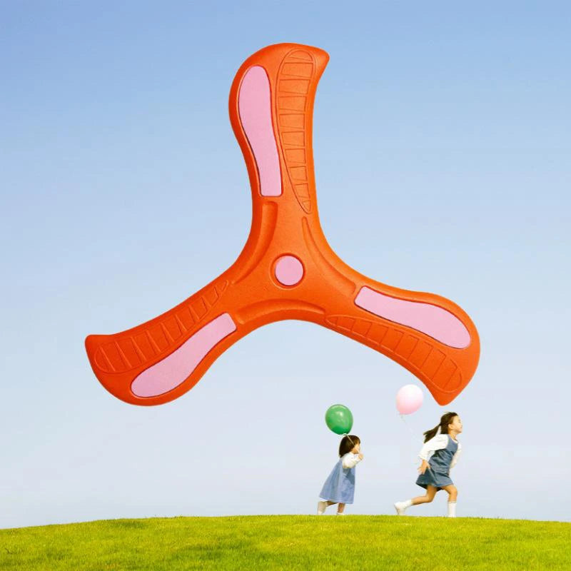 Soft Boomerang – Three-Leaf Night Light Flying Disc
