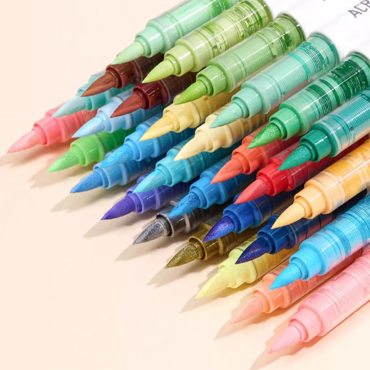 Acrylic Paint Markers Set