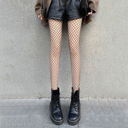 Fishnet Tights for Women – Thin Mesh Nylon Hosiery
