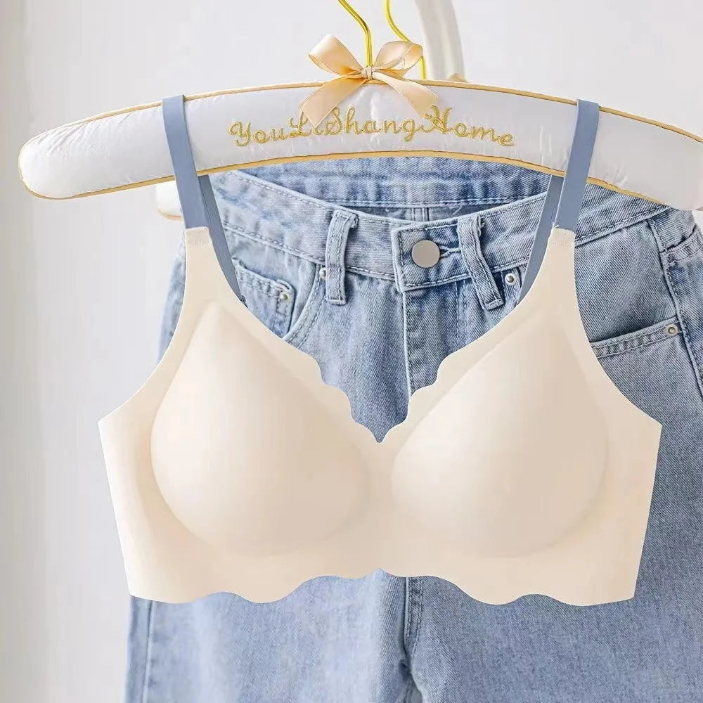 Women’s Seamless Bra – Adjustable Back Wireless Support