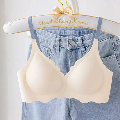 Women’s Seamless Bra – Adjustable Back Wireless Support