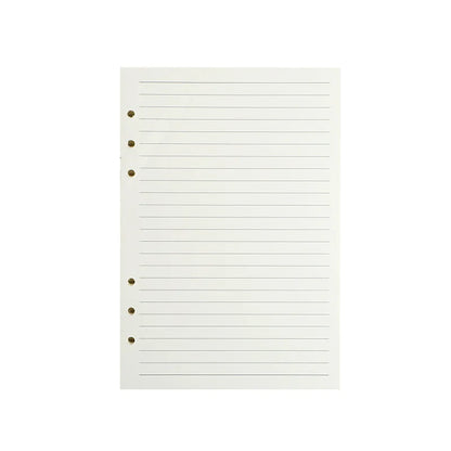 Loose Leaf Notebook Refill – A5 A6 A7 Lined, Blank & Grid Paper