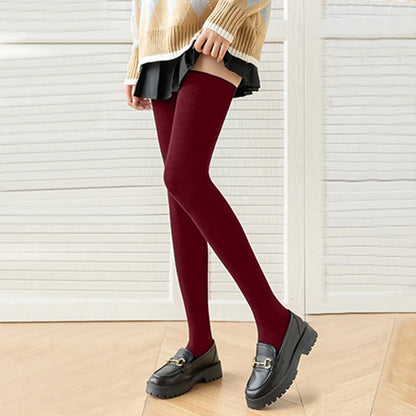 Over Knee Stockings – Women’s Thigh High Knit Long Socks