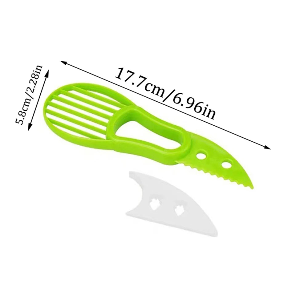 3-in-1 Avocado Slicer, Corer & Peeler Fruit Cutter Kitchen Tool