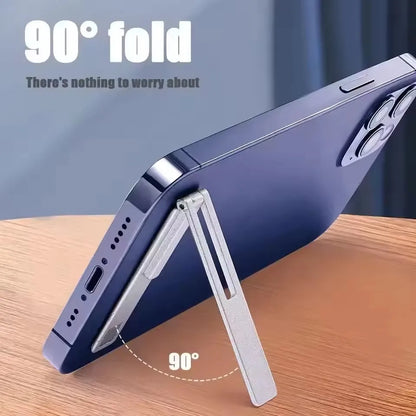 Magnetic Phone Holder Foldable Metal Desktop Stand Universal