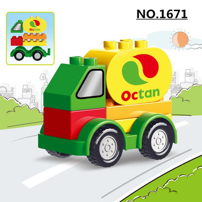 Train Building Blocks Set – Railway Track Model Construction Toy