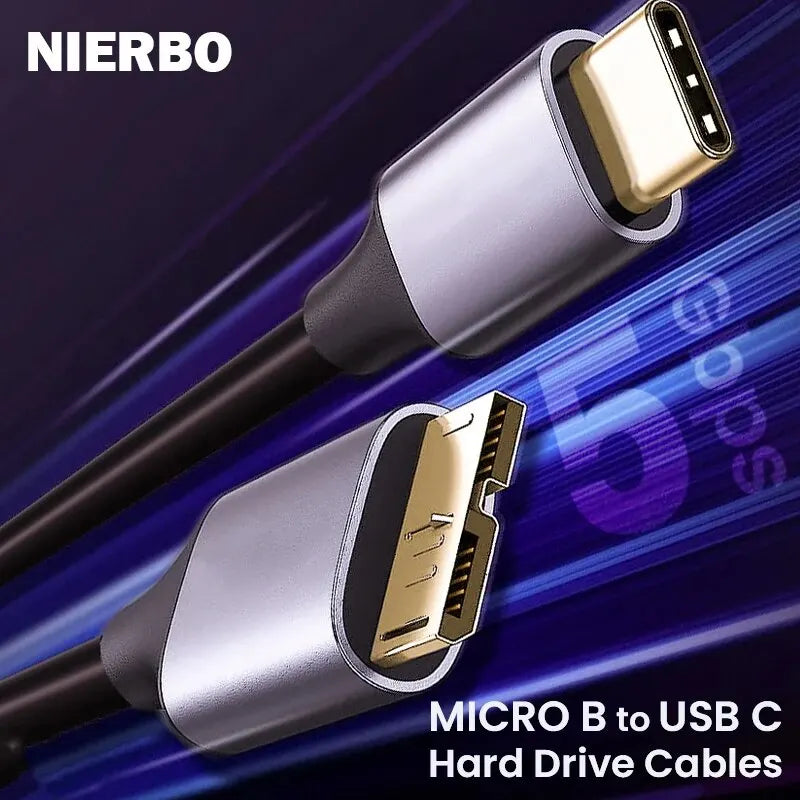 USB C to Micro B Cable