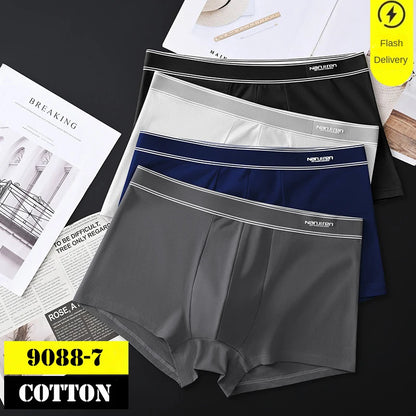 Men’s Cotton Boxer Shorts – Stretch Knit Underwear