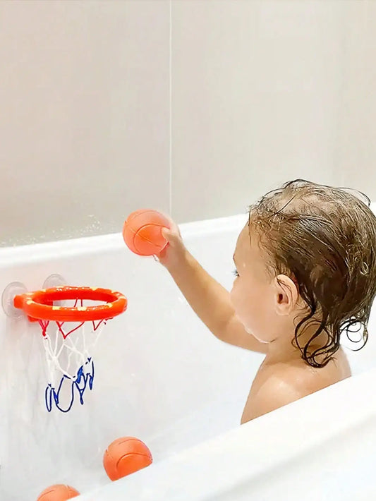 Toddler Bath Basketball Hoop – Bathtub Basketball Toy